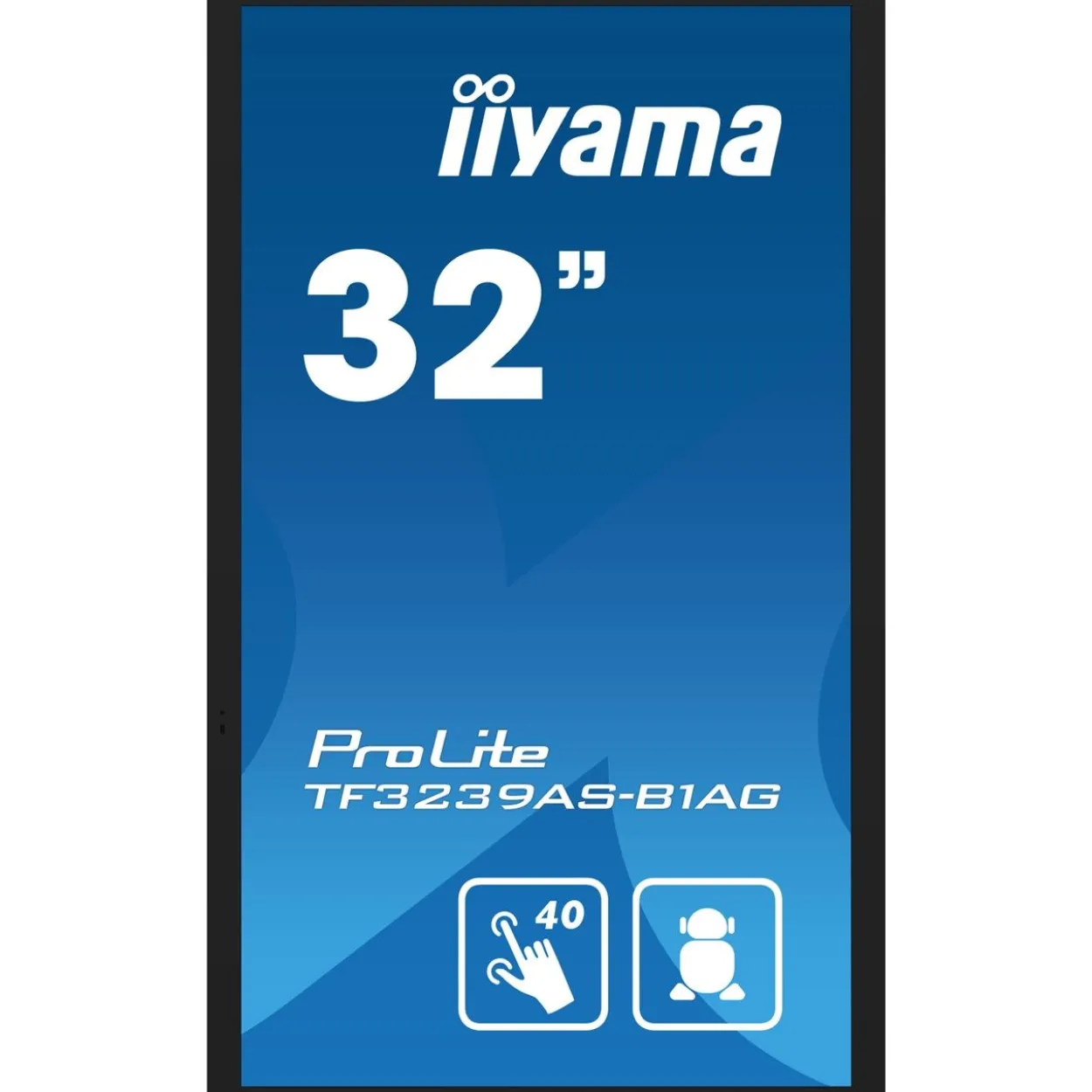 31.5" (80,01cm) iiyama ProLite TF3239AS-B1AG schwarz 1920x1080 1x DisplayPort 1.2 / 2xHDMI 2.0