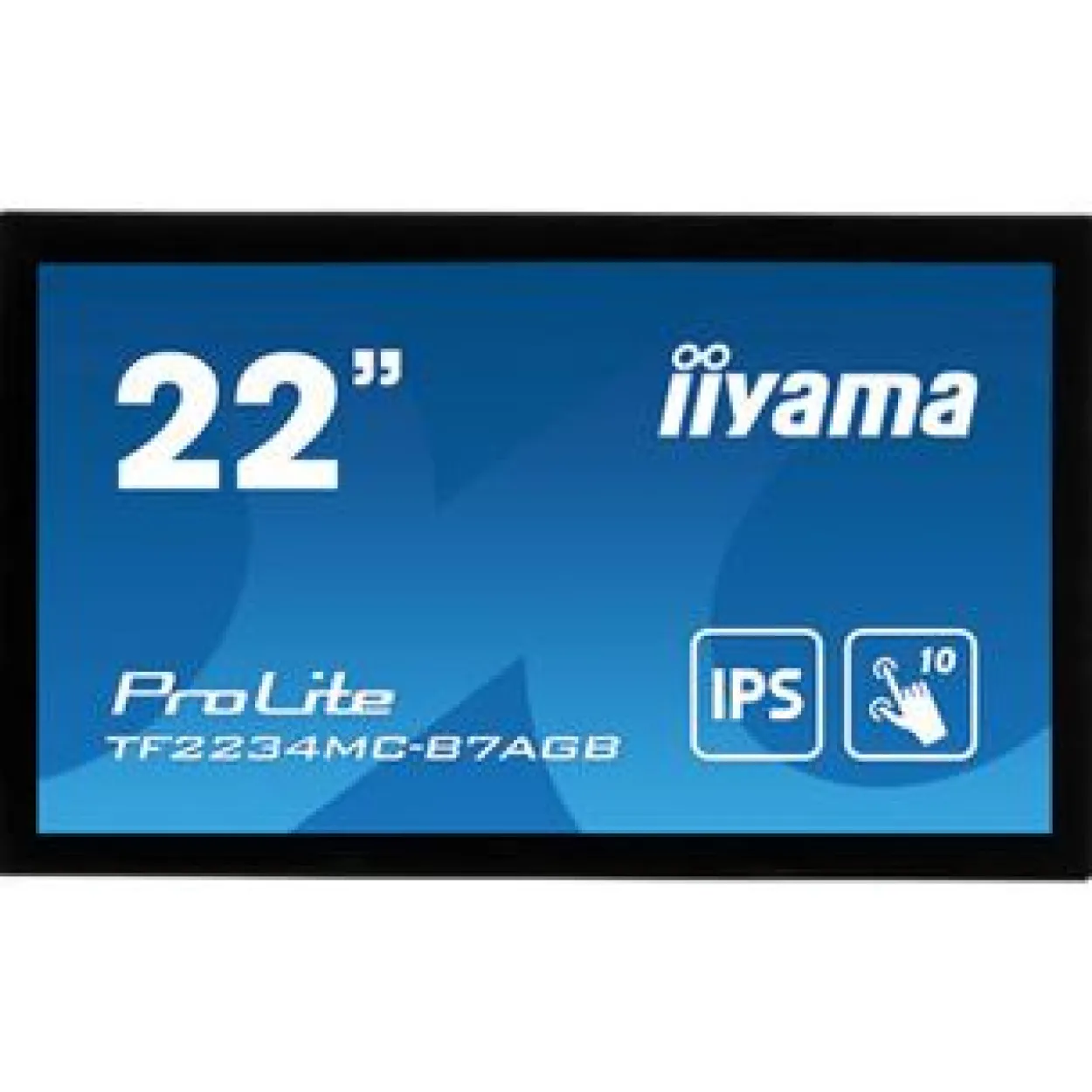21,5" (54,61cm) iiyama ProLite TF2234MC-B7AGB schwarz 1920x1080 1xDP / 1xHDMI / 1xVGA