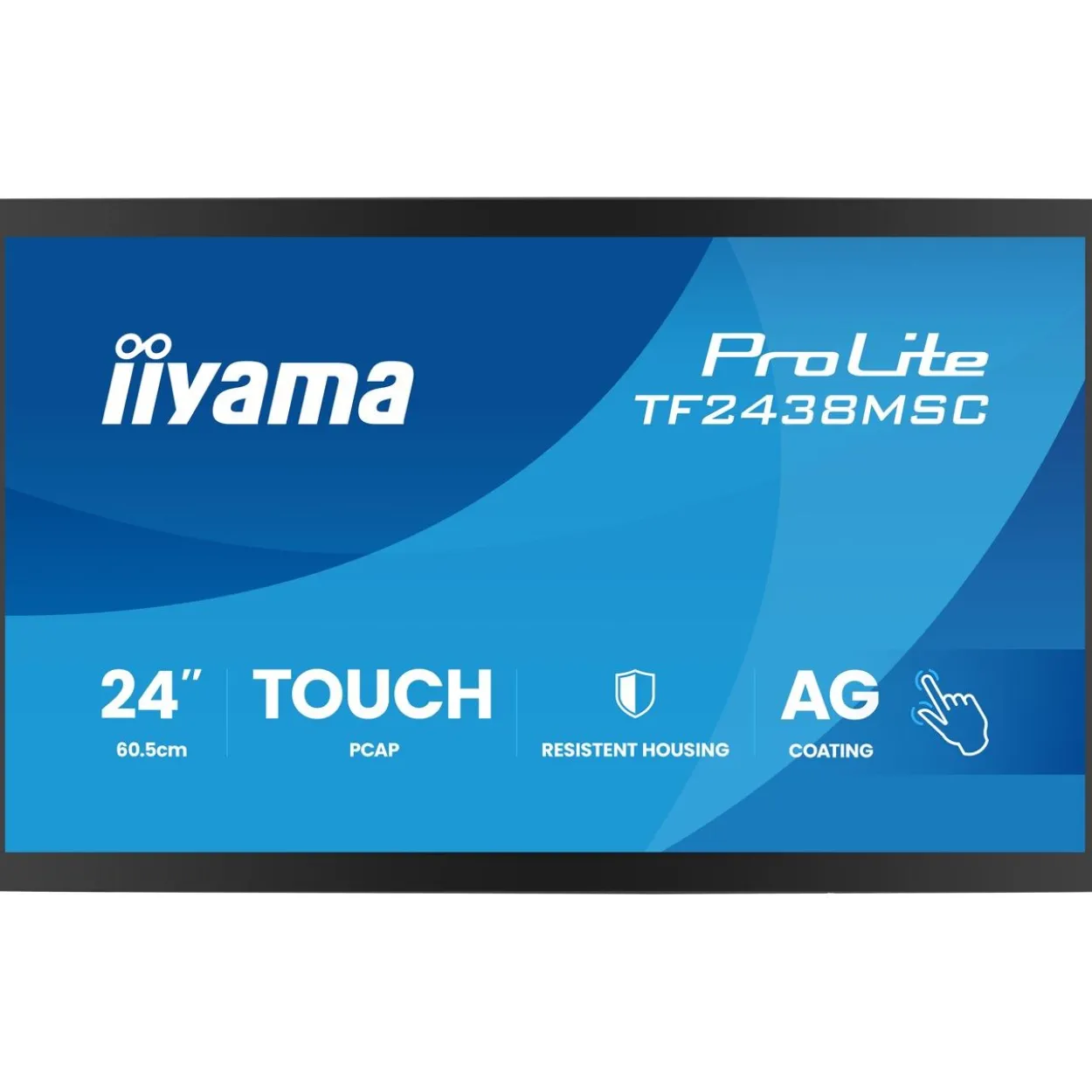 24" (60,96cm) iiyama ProLite TF2438MSC-B2 schwarz 1920x1080 1xDisplayPort / 1xHDMI