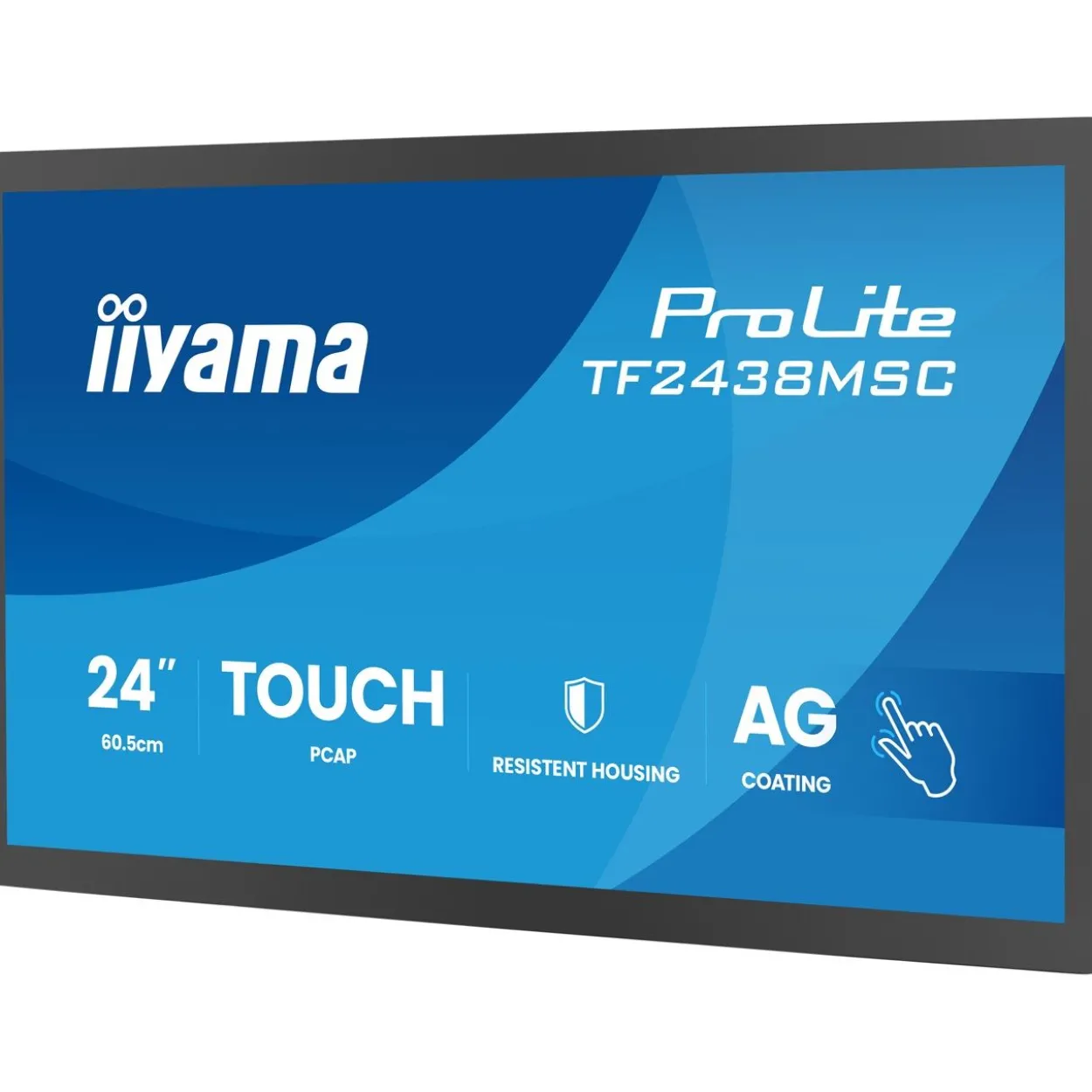 24" (60,96cm) iiyama ProLite TF2438MSC-B2 schwarz 1920x1080 1xDisplayPort / 1xHDMI