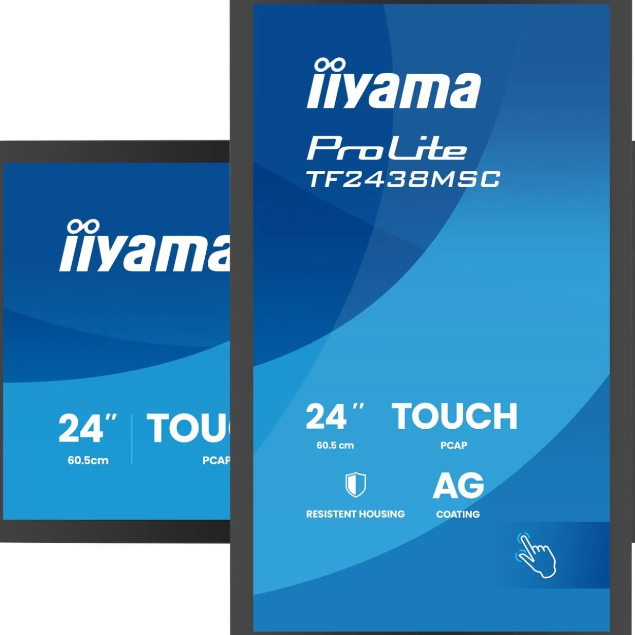 24" (60,96cm) iiyama ProLite TF2438MSC-B2 schwarz 1920x1080 1xDisplayPort / 1xHDMI