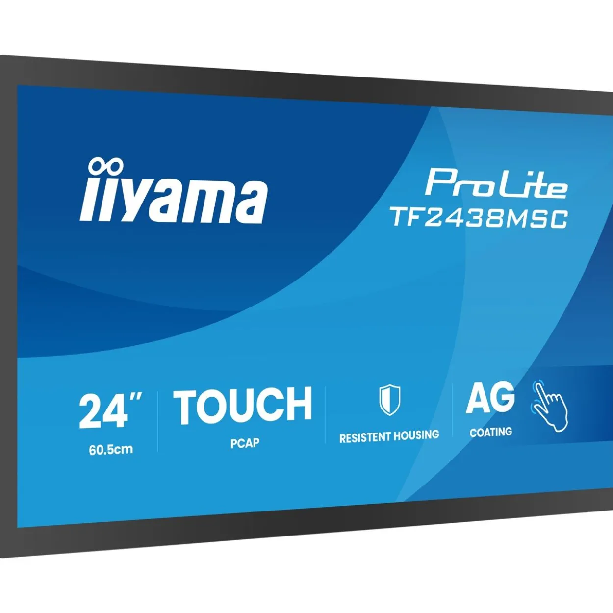 24" (60,96cm) iiyama ProLite TF2438MSC-B2 schwarz 1920x1080 1xDisplayPort / 1xHDMI