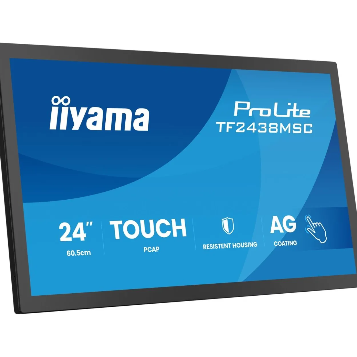 24" (60,96cm) iiyama ProLite TF2438MSC-B2 schwarz 1920x1080 1xDisplayPort / 1xHDMI