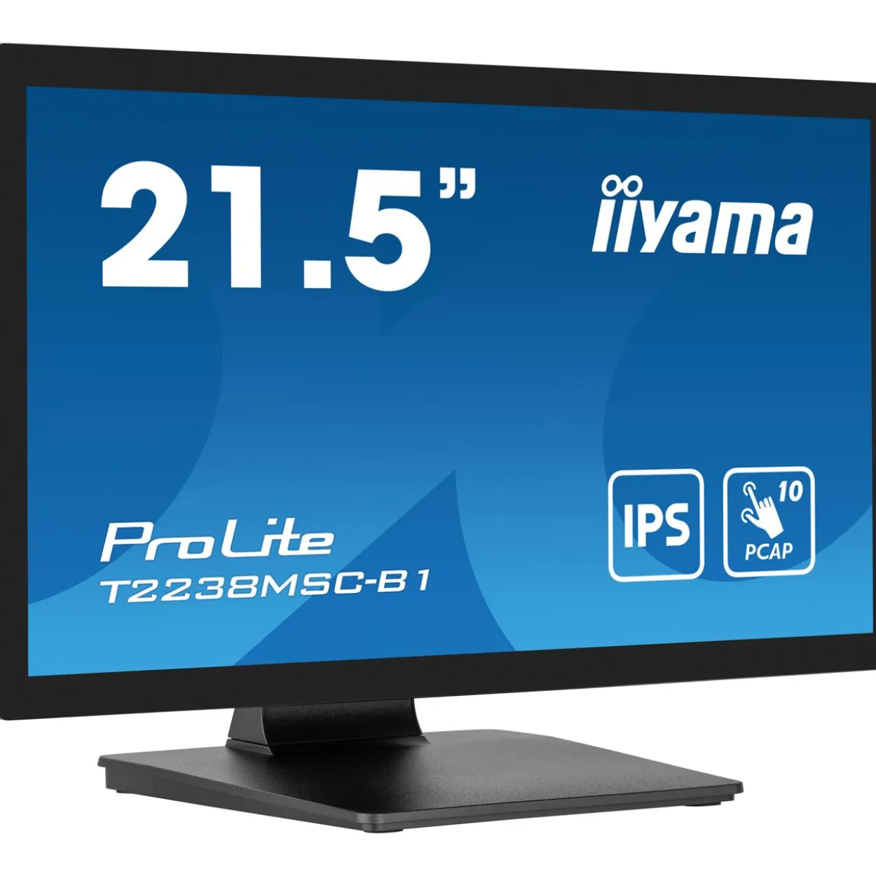 21,5" (54,61cm) iiyama ProLite T2238MSC-B1 schwarz 1920x1080 1xDisplayPort / 1xHDMI