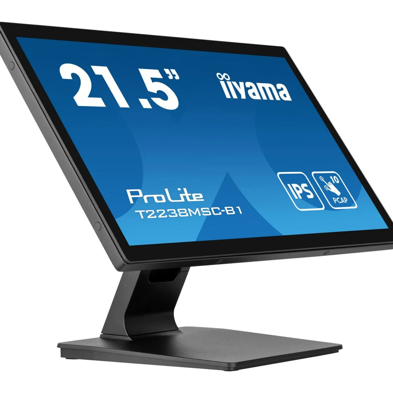 21,5" (54,61cm) iiyama ProLite T2238MSC-B1 schwarz 1920x1080 1xDisplayPort / 1xHDMI