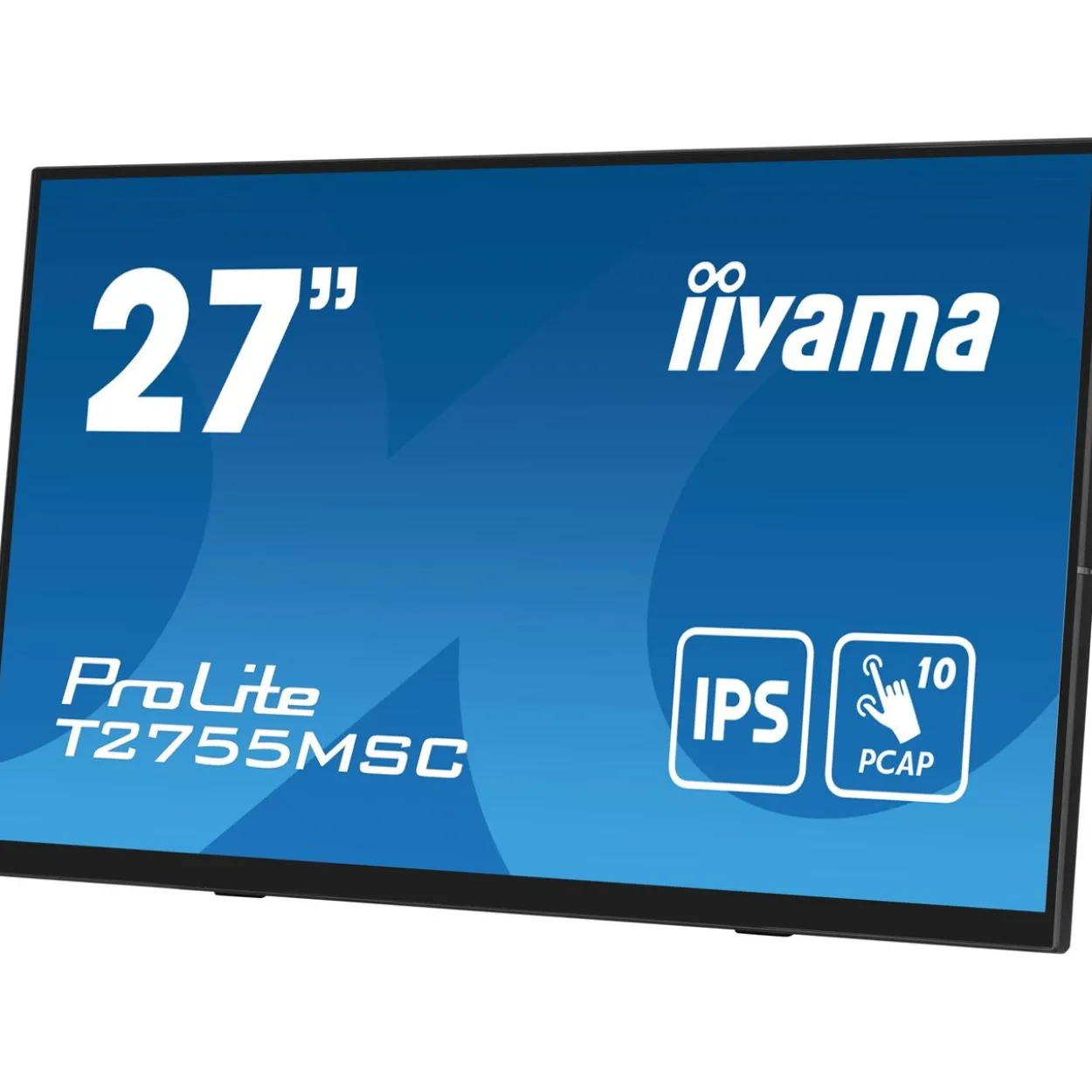 27" (68,58cm) iiyama ProLite T2755MSC-B1 schwarz 1920x1080 1xDisplayPort / 1xHDMI
