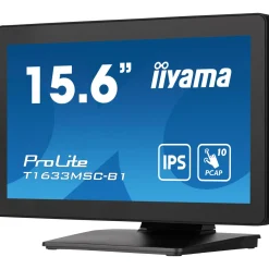 15,6" (39,62cm) iiyama ProLite T1633MSC-B1 schwarz 1920x1080 1xDisplayPort / 1xHDMI