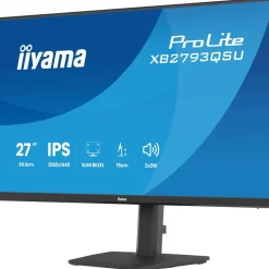 27" (68,58cm) iiyama ProLite XB2793QSU-B1 schwarz 2560x1440 1x DisplayPort 1.2 / 1xHDMI 1.4