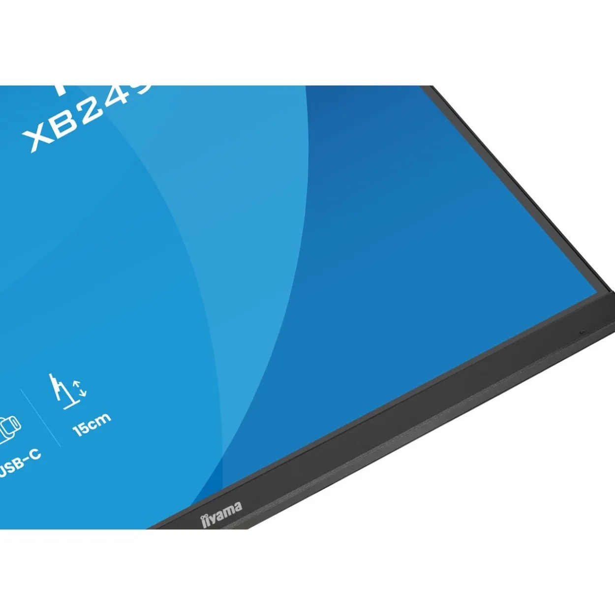 24.1" (61,21cm) iiyama ProLite XB2495WSC-B1 schwarz 1920x1200 1xHDMI 1.4 / 1x USB-C mit Displayport