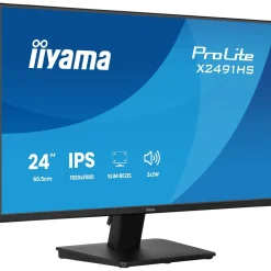 23,8" (60,47cm) iiyama ProLite X2491HS-B1 schwarz 1920x1080 1x DisplayPort 1.2 / 1xHDMI 1.4