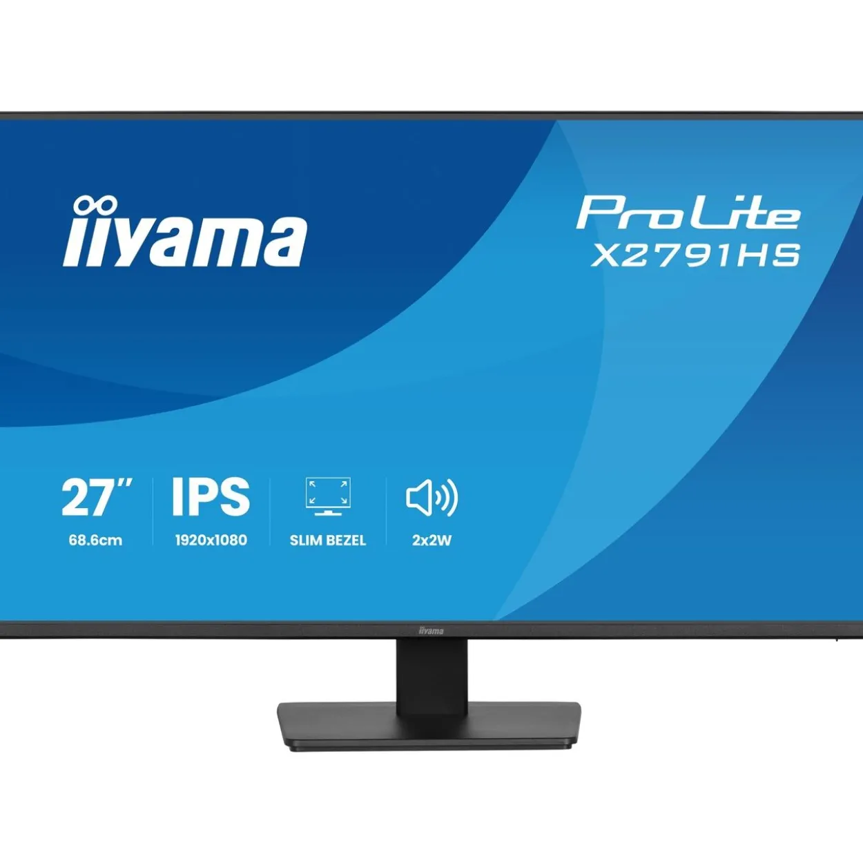 27" (68,58cm) iiyama ProLite X2791HS-B1 schwarz 1920x1080 1x DisplayPort 1.2 / 1xHDMI 1.4