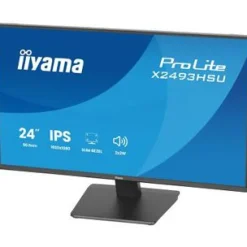 23,8" (60,47cm) iiyama ProLite X2493HSU-B1 schwarz 1920x1080 1x DisplayPort 1.2 / 1xHDMI 1.4