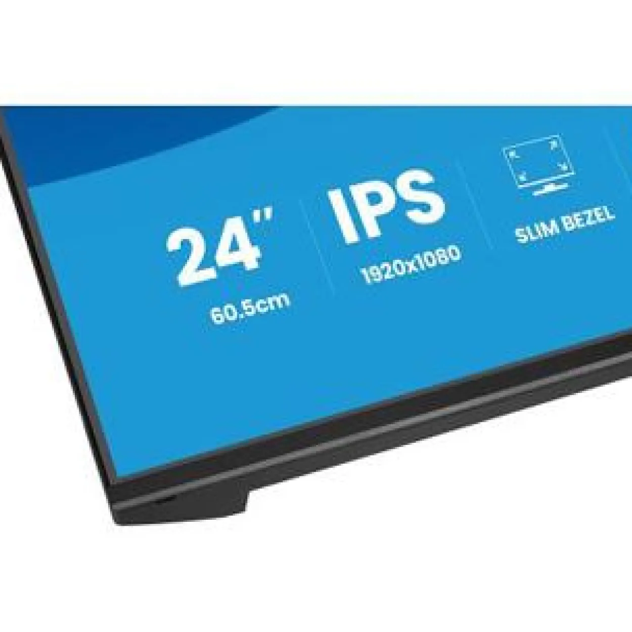23,8" (60,47cm) iiyama ProLite X2493HSU-B1 schwarz 1920x1080 1x DisplayPort 1.2 / 1xHDMI 1.4