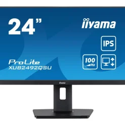24" (60,96cm) iiyama ProLite XUB2492QSU-B1 schwarz 2560x1440 1xDisplayPort / 1xHDMI