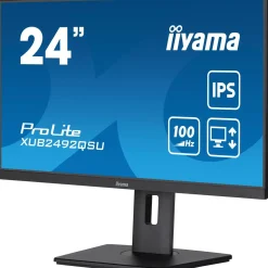 24" (60,96cm) iiyama ProLite XUB2492QSU-B1 schwarz 2560x1440 1xDisplayPort / 1xHDMI