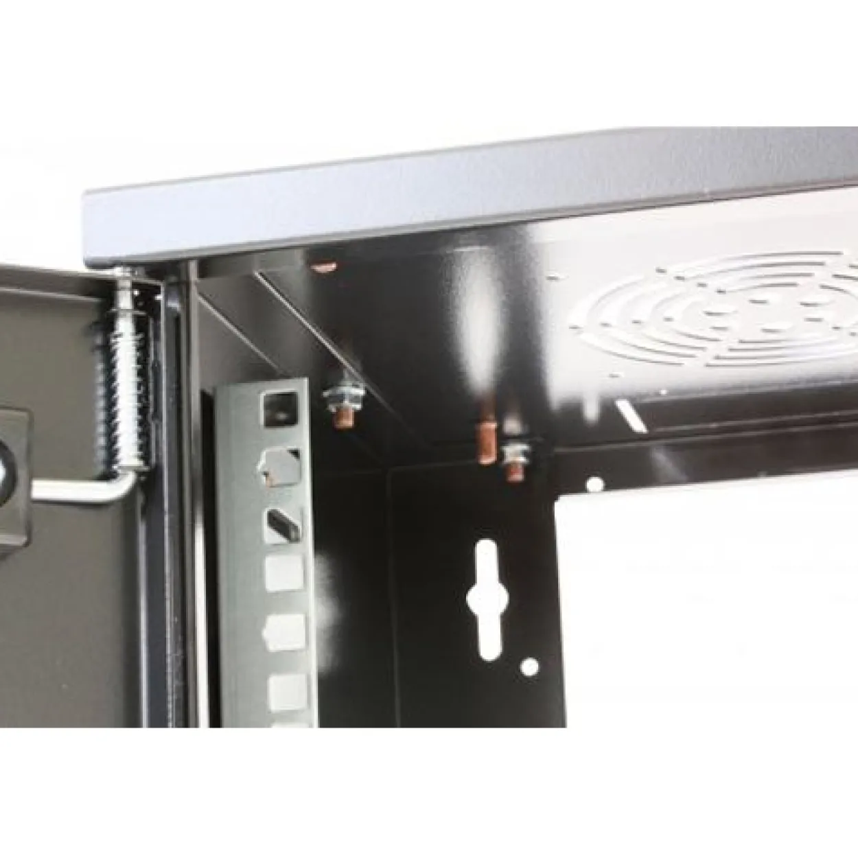10" (25,40cm) Intellinet Wandverteiler 6HE 300x300mm montiert schwarz