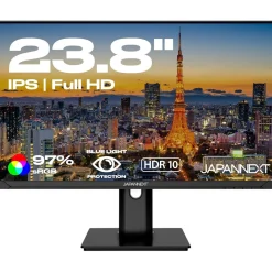 23,8" (60,47cm) JAPANNEXT JN-IPS2382FHDR-HSP schwarz 1920x1080 1xHDMI 1.4 / 1xVGA