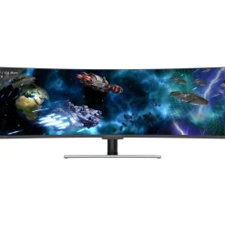 49" (124,46cm) LC-Power Gaming Monitor LC-M49-DFHD-144-C-Q schwarz 3840 x 1080 1x DisplayPort 1.2 / 1x HDMI 2.0 / 2xDisplayport 1.4
