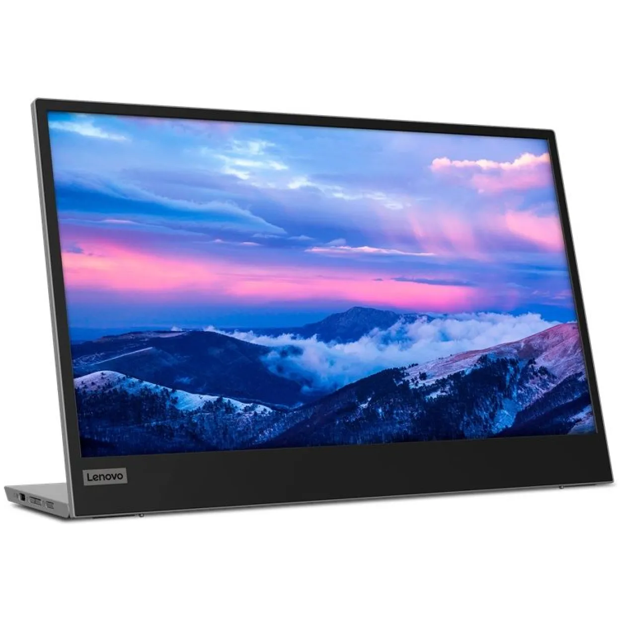 15,6" (39,62cm) Lenovo ThinkVision L15 schwarz/silber 1920x1080 2xUSB-C 3.0 mit DisplayPort 1.2