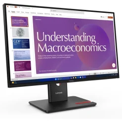 23,8" (60,47cm) Lenovo ThinkVision T24D-40 schwarz 1920x1080 1xDisplayPort 1.4 / 1xHDMI 1.4 / 1x USB-C mit Displayport