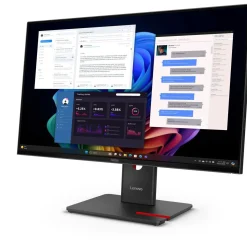 27" (68,58cm) Lenovo ThinkVision T27UD-40 schwarz 3840x2160 1xDisplayPort 1.4 / 1xHDMI 2.1 / 1x USB-C mit Displayport