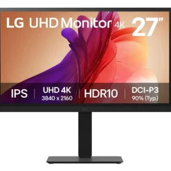 27" (68,58cm) LG Electronics Ultrafine 27BA45U-B schwarz 3840x2160 1xDisplayPort 1.4 / 2x HDMI 2.1