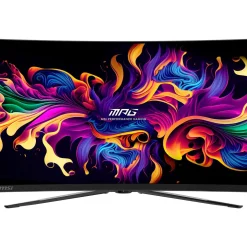 31.5" (80,01cm) MSI MPG 321CURXDE QD-OLED schwarz 3840x2160 1xDisplayPort 1.4a / 1x USB-C mit Displayport / 2x HDMI 2.1
