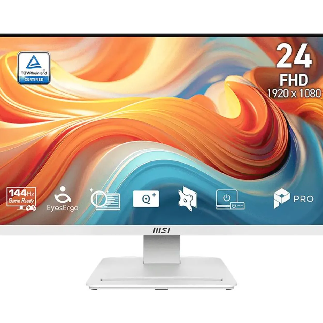 24" (60,96cm) MSI Pro MP241WDE E14V weiss 1920x1080 1x DisplayPort 1.2 / 1xHDMI 2.0