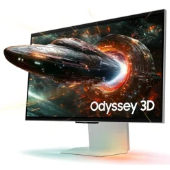 27" (68,58cm) Samsung Odyssey 3D G90XF schwarz/silber 3840x2160 1xDisplayPort 1.4 / 2x HDMI 2.1