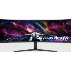 57" (144,78cm) Samsung Odyssey Neo G9 G95NC schwarz/weiß 7680x2160 1x DisplayPort 2.1 / 1xHDMI 2.1 / 2xHDMI 2.0
