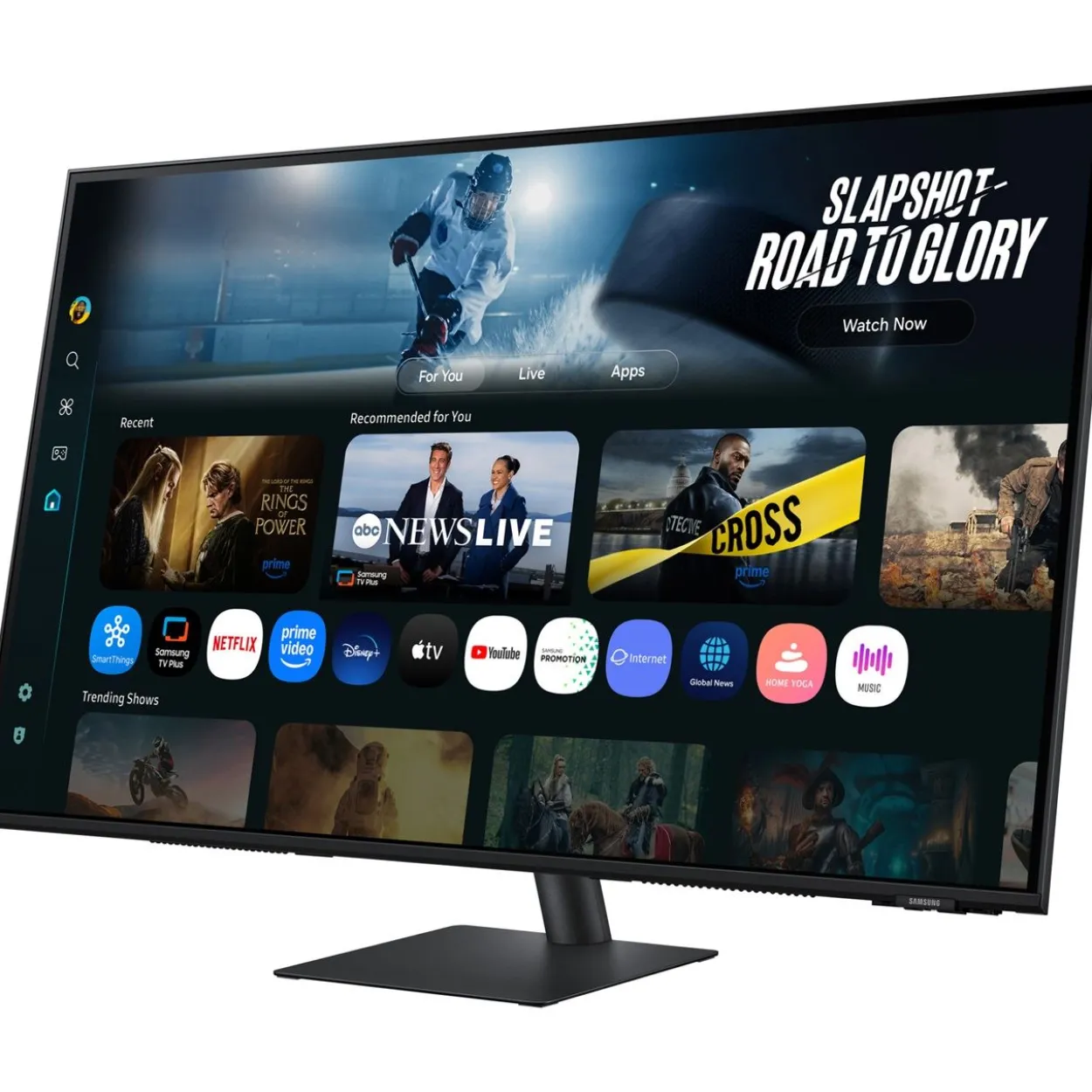 43" (109,22cm) Samsung Smart Monitor M7 M70F schwarz 3840x2160 2xHDMI