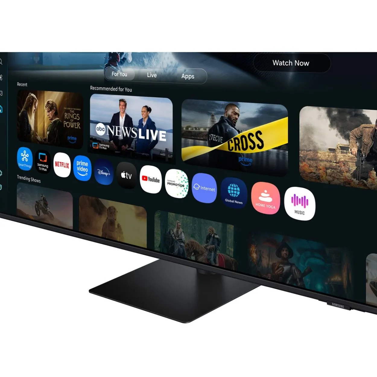 43" (109,22cm) Samsung Smart Monitor M7 M70F schwarz 3840x2160 2xHDMI