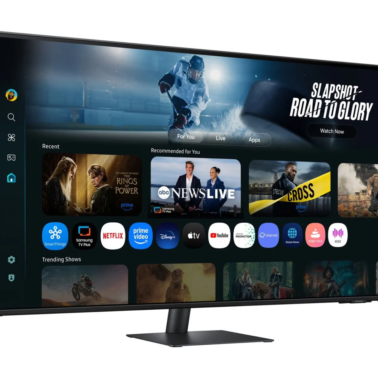 43" (109,22cm) Samsung Smart Monitor M7 M70F schwarz 3840x2160 2xHDMI