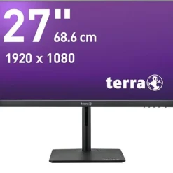 27" (68,58cm) Terra GreenLine 2727W HA schwarz 1920x1080 1x DisplayPort 1.2 / 1xHDMI 1.4