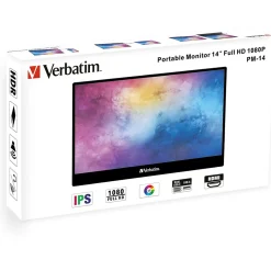14" (35,56cm) Verbatim PM-14 schwarz 1920x1080 1xHDMI
