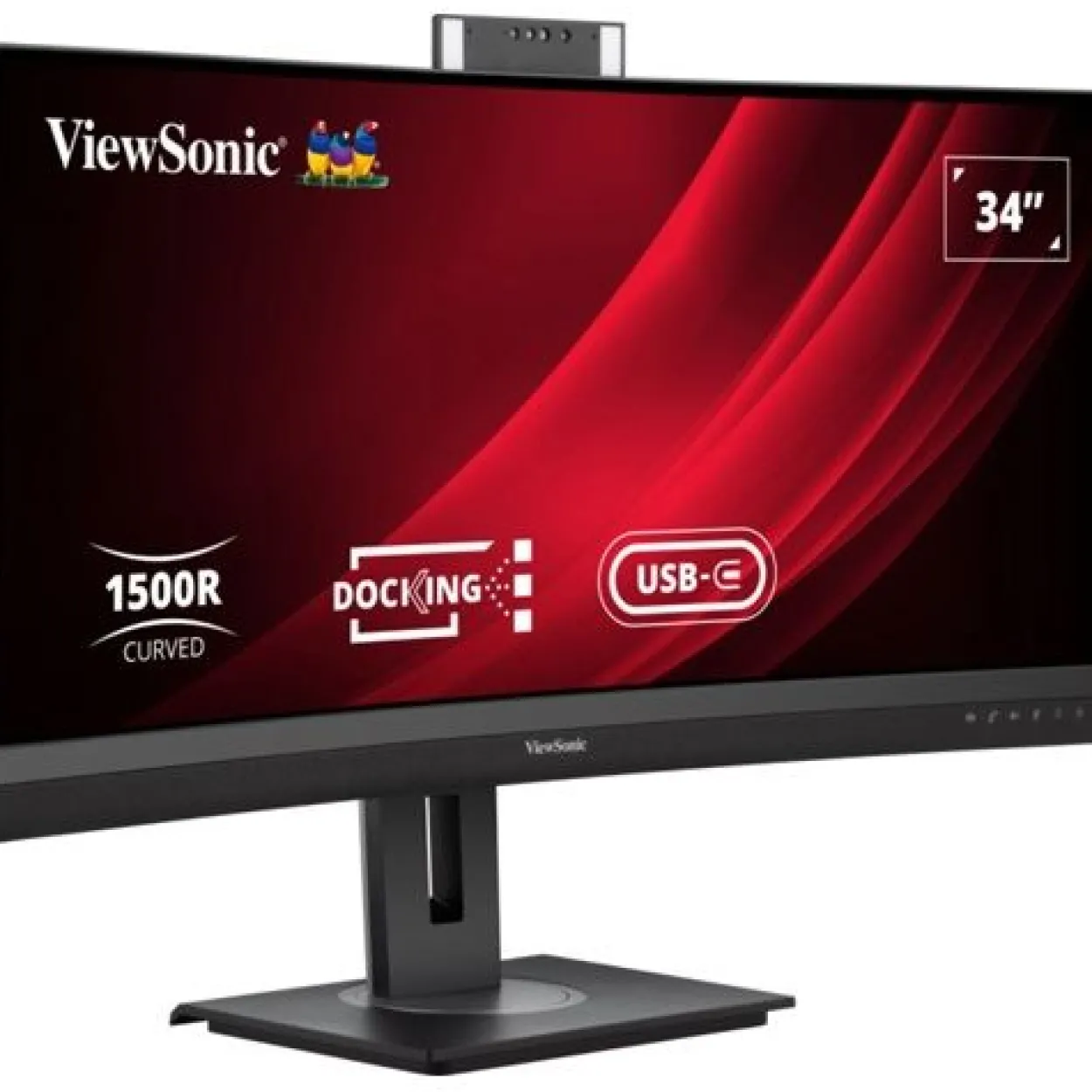34" (86,36cm) ViewSonic VG3457CV schwarz 3440x1440 1x DisplayPort 1.2 / 1xUSB-C mit DisplayPort 1.2 / 2xHDMI 2.0