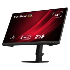 23,8" (60,47cm) ViewSonic VG2409-MHDU-2 schwarz 1920x1080 1x DisplayPort 1.2 / 1xHDMI 1.4 / 1x USB-C mit Displayport