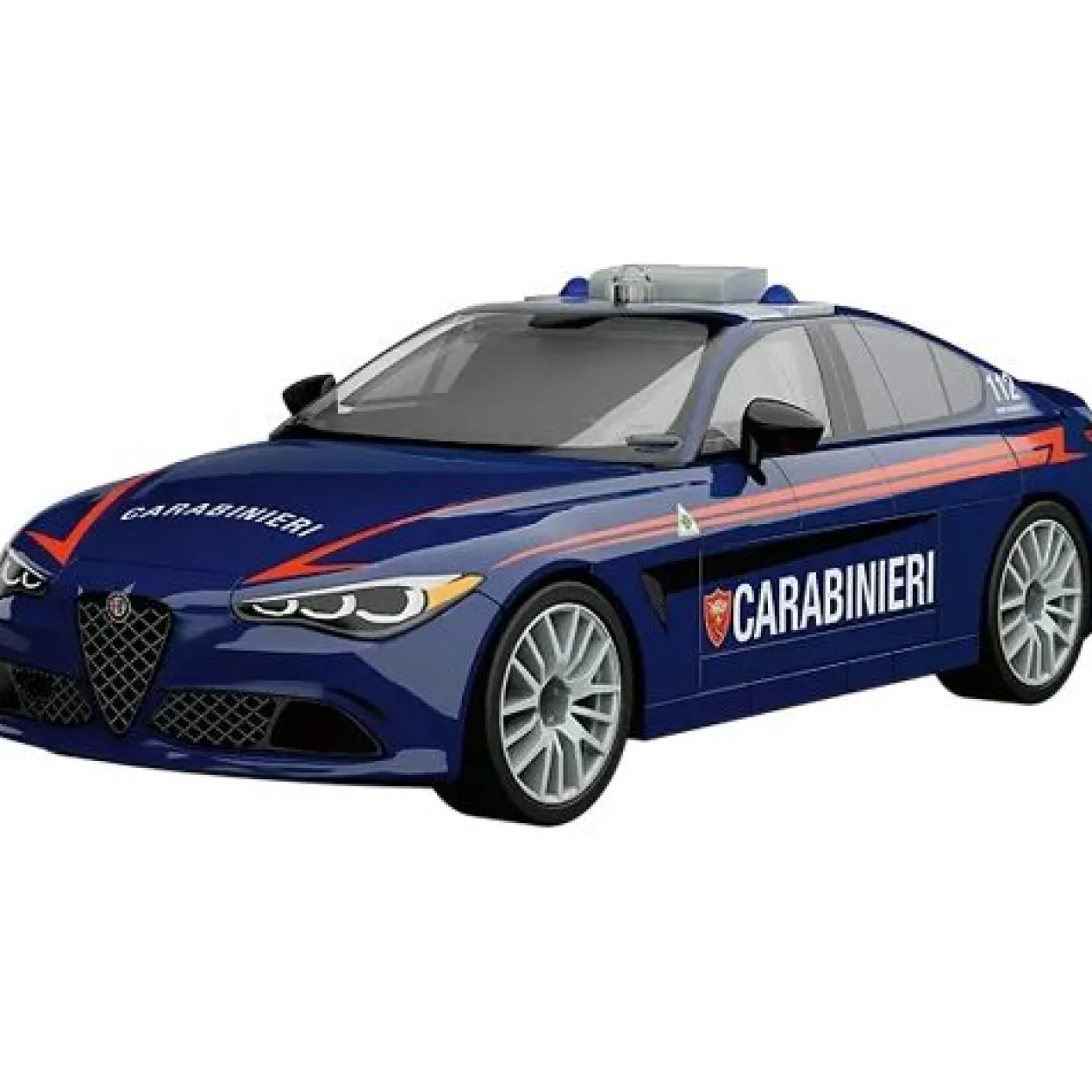 Cobi Giulia Quadrifoglio Carabinieri (Maßstab 1:35)
