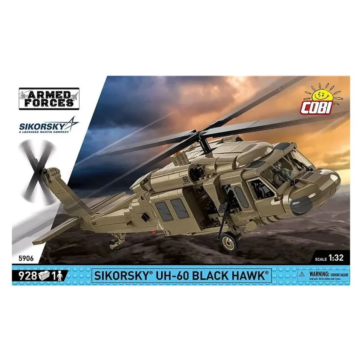 Cobi Sikorsky UH-60 Black Hawk (Maßstab 1:48)