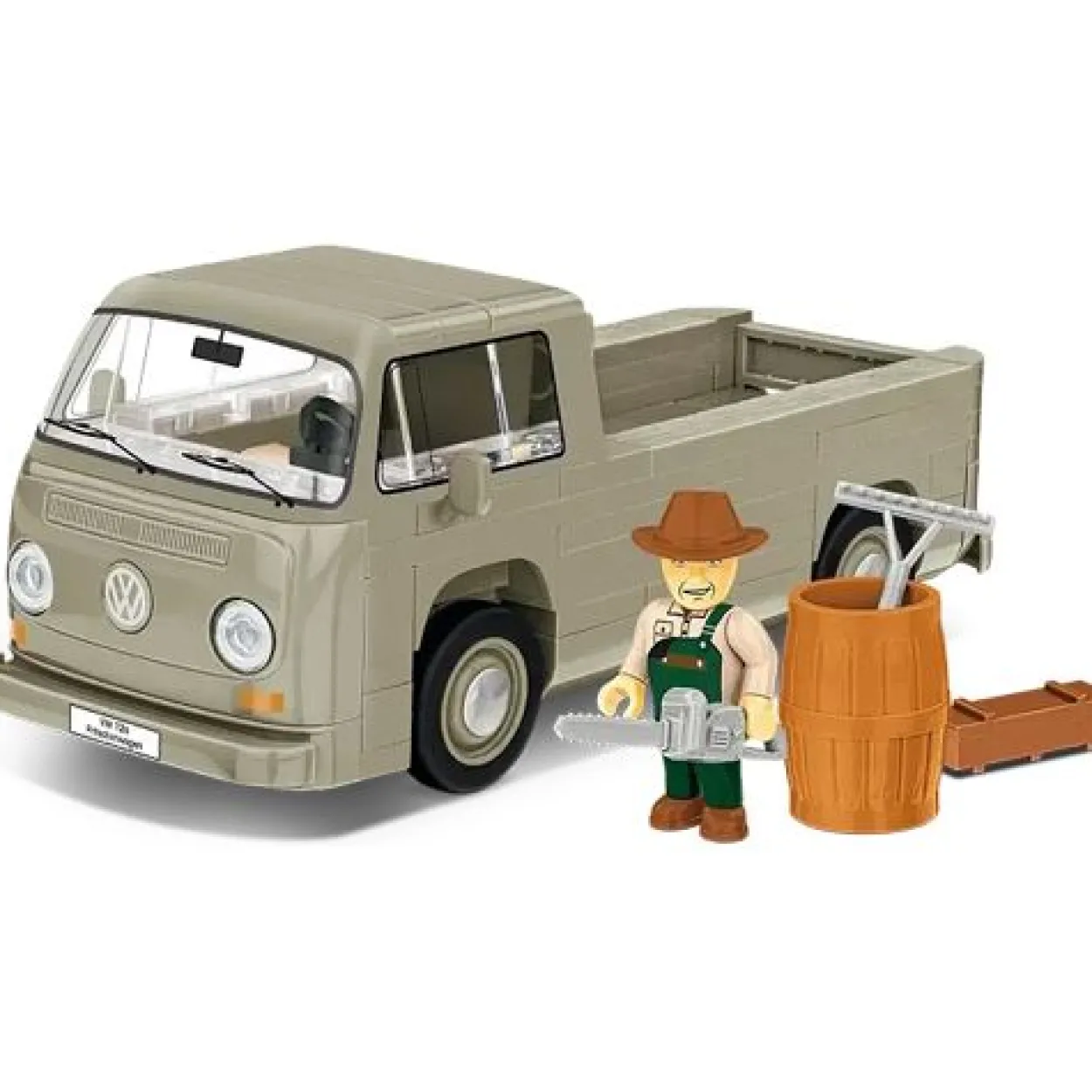 Cobi Volkswagen T2a Pritschenwagen (grau, Maßstab 1:35)