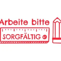 COLOP NIO School Stempel "sorgfälliger" retail