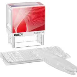 COLOP Textstempel, individualisierbar Printer 20/1 selbstfärbend schwarz ohne Logo
