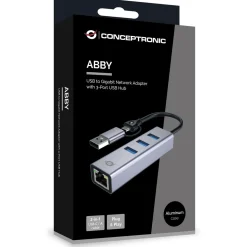 Conceptronic Adapter USB-C/-A3.0-><noscript><img width=