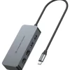 Conceptronic Adapter USB-C->2xGbE+2xUSB-A3.2 5Gbs 0.30m gr