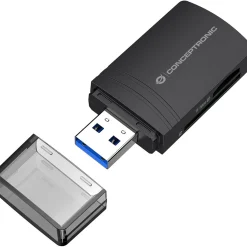 Conceptronic Card Reader USB-A -> Micro SD/TF 4.0 schwarz