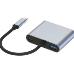Conceptronic Dock USB-C->HDMI,VGA,USB3.0,100WPD 0.15m gr