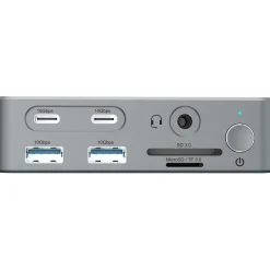 Conceptronic Dock USB-C->2xHDMI,2xUSB-C,4xUSB-A,DP,GbE LAN