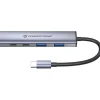 Conceptronic 4-1 Dock USB-C->2xUSB-C/2xUSB-A/100WPD gr