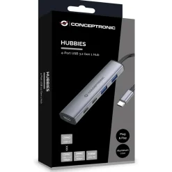Conceptronic 4-1 Dock USB-C-><noscript><img width=