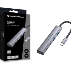 Conceptronic 4-1 Dock USB-C-><noscript><img width=